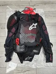 Alpinestars Adult Armour, Jacket - Bionic Tech V3 (Black/White/Red) M Medium