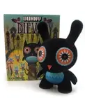 KIDROBOT DUNNY 8" NATHAN JUREVICIUS Dievas 1500pcs 2011 SEALED Flocked -vinyl