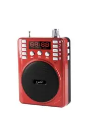 Bluetooth Portable PA System w BT Receiver, Karaoke Jack & FM Radio (SC-1443BT)