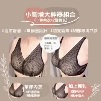 在飛比找蝦皮商城精選優惠-SH-105 女生增大胸部 爆乳神器聚攏神器內衣無鋼圈小胸平