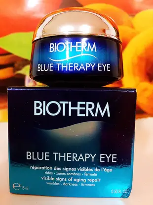 BIOTHERM 碧兒泉 深海奇肌6D修護眼霜15ML 百貨公司專櫃正貨盒裝