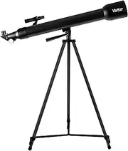 Vivitar 75x/150x Refractor Telescope with Full-Sized Adjustable Tripod - Great Beginner Telescope