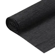 Crepe Paper Roll Crepe Paper Decoration 7.5ft Long 20 Inch Wide Black