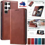 Wallet Case For Samsung S24 Ultra S23 FE S22 S21 S20 S10 Plus Flip Leather Cover