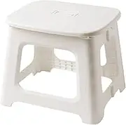 Kids Folding Chair, Foldable Step Stool, Heavy-Duty Seat with Handle, Foldable Design, Lightweight and Portable with Handle Perfect for Camping, Nursery
