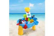 Keezi Kids Sandpit Pretend Play Set Outdoor Toys Water Table Activity Play Set
