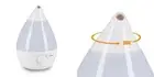 Crane Ultrasonic Cool Mist Humidifier, Filter-Free, 1 Gallon, for Home White