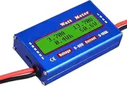 RC Watt Meter 100A Power Analyzer Digital LCD Balance Battery Voltage Checker