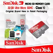 Sandisk Micro SD Card 32GB Ultra With Adapter Fast Flash Memory Phone Camera OEM
