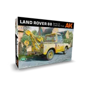AK Interactive 1/35 Land Rover 88 Series IIA -Crane / Tow Truck Plastic Model Kit