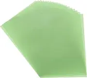 uxcell Colored Vellum Paper, 20 Sheet Light Green Transparency 8.3" x 5.9" Printable Vellum Paper, Translucent Vellum Sheets for Printing Wedding Invitations Ink Jet Laser Printer