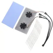 GPU Backplate Memory Radiator For 3090 3080 3060 Graphics Card Cooler Fans