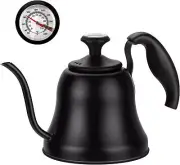 Tea Kettle with Thermometer for Stove Top Gooseneck Kettle, Pour over Coffee ...