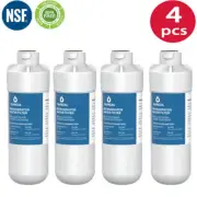 4 Pcs For LG Refrigerator Water Filter LT1000P / ADQ747935 For gf-v570mblc NSF