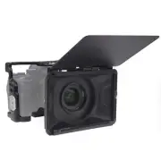 FOTGA Mini Matte Box Carbon Fiber Standard &15mm-rod clamp & 4 Filters 4 Adapter