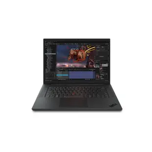 Lenovo聯想 ThinkPad P1 Gen6 16吋效能 i7-13800H/32G/1TB+2TB/RTX 2000 Ada/W11P/三年保