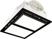 Brilliant Lighting Smart Calor 3 in 1 Bathroom Heater, Black