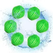 Daseeme 6PCS Ha Catcher Balls -Winding Laundry Lint Remover Washing Balls Reusable Lint Remover Balls for