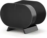Acrylic Table Stand for Sonos ERA 300 Wireless Speaker - Desktop Decorative Bracket Mounting Accessories for Sonos ERA 300 (Black, 1-Pack)