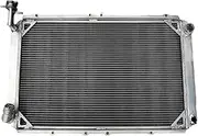 Aluminum Radiator Compatible For Patrol GQ 2.8L / 4.2L Diesel TD42 & 3.0L Patrol Y60 MT 1988-1997