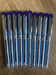 Pilot V5 GRIP Hi-Tecpoint Pure Liquid Ink 0.5mm R/Ball Pen,Blue BXGPN-V5(10 PEN