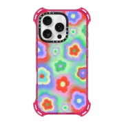 iPhone 16 Pro Bounce Case MagSafe Compatible Acid Flowers