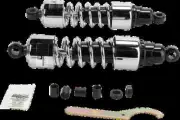 Prog 412 Rear Shock Damper 12in Chrome Heavy Duty Harley Dyna Glide 92