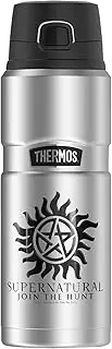 Supernatural Anti Possession Symbol, THERMOS STAINLESS KING Stainless Steel Drink Bottle, Vacuum insulated & Double Wall, 24oz