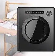 Portable Dryer, Tumble Dryer, Small & Lightweigh, Large Capacity, Compact Clothes Dryer, for Small Space, Apartment, Dormitory, Bedroom,Black