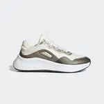 ADIDAS NEO PRIMROSE SLEEK 女款米白咖啡色運動慢跑鞋-NO.FZ3214