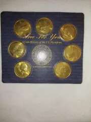 1997 READER'S DIGEST® FREE FOR YOU A Coin History of the U.S. PRESIDENTS BRASS