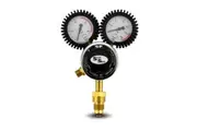 Harris 825 Oxygen Pressure Regulator - 0 to 1000kPa - Vertical Inlet
