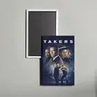 Takers Mini Movie Poster Fridge Locker Magnet