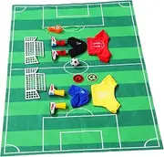 Milisten Miniature Tabletop Soccer Game Set Interactive Collectible Football Board Game for Adults Multiple Simulated Match Environments for Parties Family