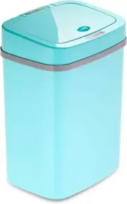 9 STARS DZT-12-5TB BLUE Automatic Touchless Motion Sensor Trash Can 3 Gal-12L