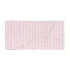 Pink Striped Beach Towel