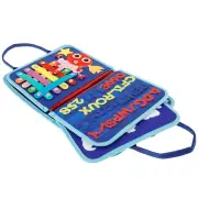 Baby Busy Board Sensory Board Toy Soft Felt Learning Board Felt for Toddlers ❖