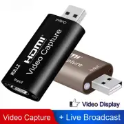 Video Capture Card Game Grabber Box for PS4 DVD Camera Video Live Streaming New