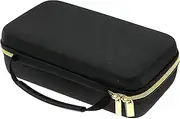 Jump Cable Bag, Cable Carrying Case, Handheld Dustproof and Shockproof Eva Hard Storage Box for Automotive Accessories, Travel Use, 9.45x4.92x3.54 Inches, Black