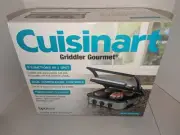Cuisinart Griddler Gourmet GRID-8NPC Panini Press, Burgers, Steak