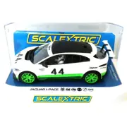 Scalextric C4064 Jaguar I-Pace Group 44 Heritage Livery 1/32 Slot Car