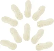 Homoyoyo 20 Pcs Cute Peanut Shaped Erasers for Mini Food Erasers for Pencils Creative Stationery Present for Students and Portable Office Supplies