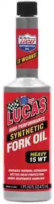 Lucas Synthetic HP Fork Oil 15WT 16oz Aprilia Mana 850 09-15