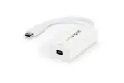 StarTech.com - USB-C to Mini DisplayPort Adapter - 4K 60Hz - White - USB Type-C to Mini DP Adapter - Thunderbolt 3 Compatible -