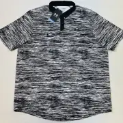 NWT UNDER ARMOUR Men's UA Iso-Chill Twist Golf Polo Shirt Size Large UPF 50+