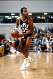 Darrell Griffith of the Utah Jazz Basketball 1980 Photo 14