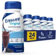 Ensure Original Nutritional Drink, Dark Chocolate/8fl oz/24Count Buy More $ $ $