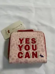 Radley London Motivational 'Yes You Can' Medium Zip Around Wallet - Pastel Pink