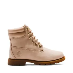 【Timberland】女款淺米色防水六吋靴(A5N35DR1)