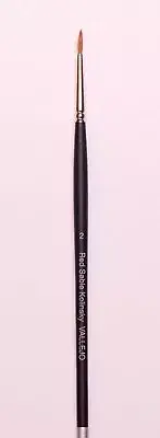 NEW! Vallego Kolinsky Sable Artist Brush Size 2 ONLY $14.95